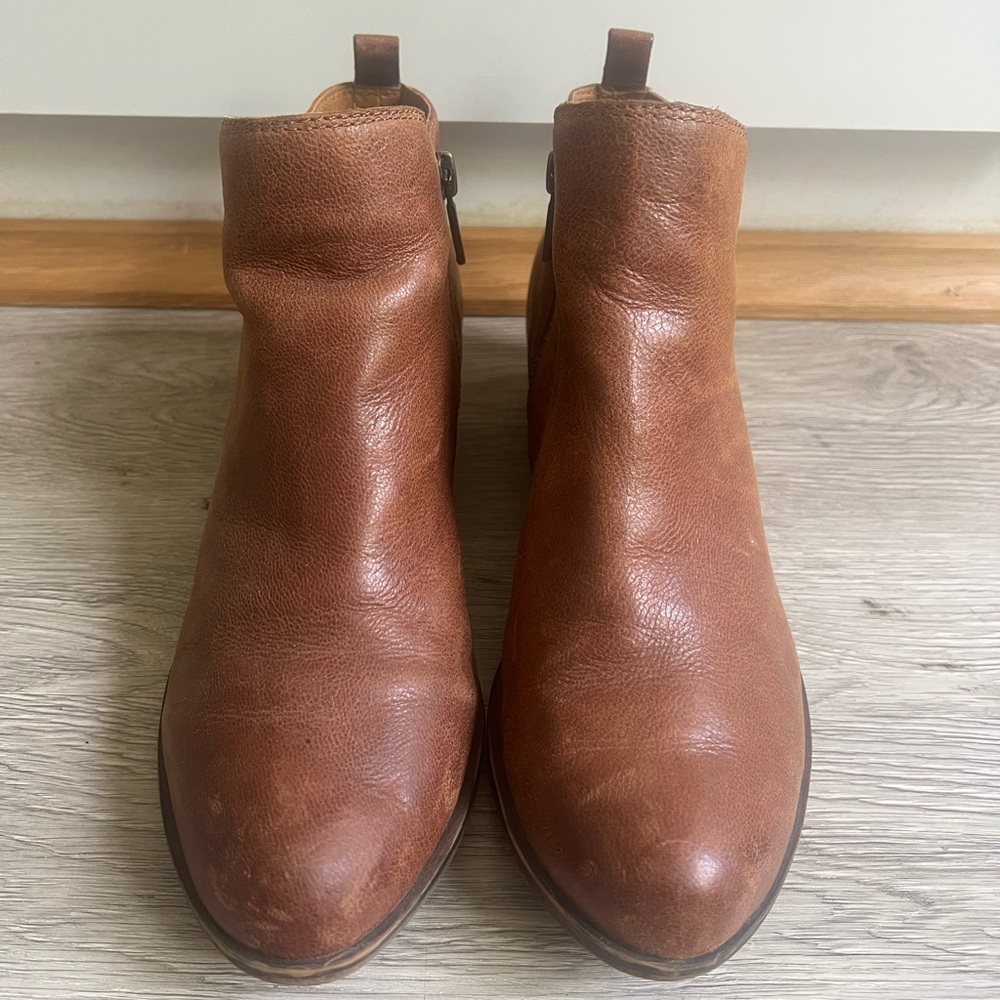 Lucky Brand Women’s Basel Bootie - Brown/Tan - Size 9
